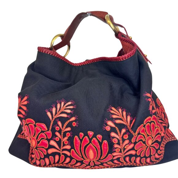 Gucci Black Canvas  Hobo Bag - Picture 6 of 11